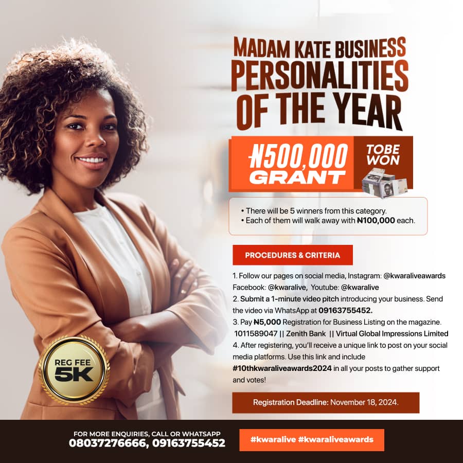 Madam Kate Business Personalities 2024